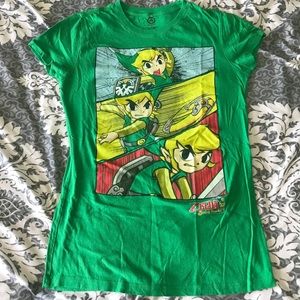 The Legend of Zelda Spirit Tracks tee *LIKE NEW*